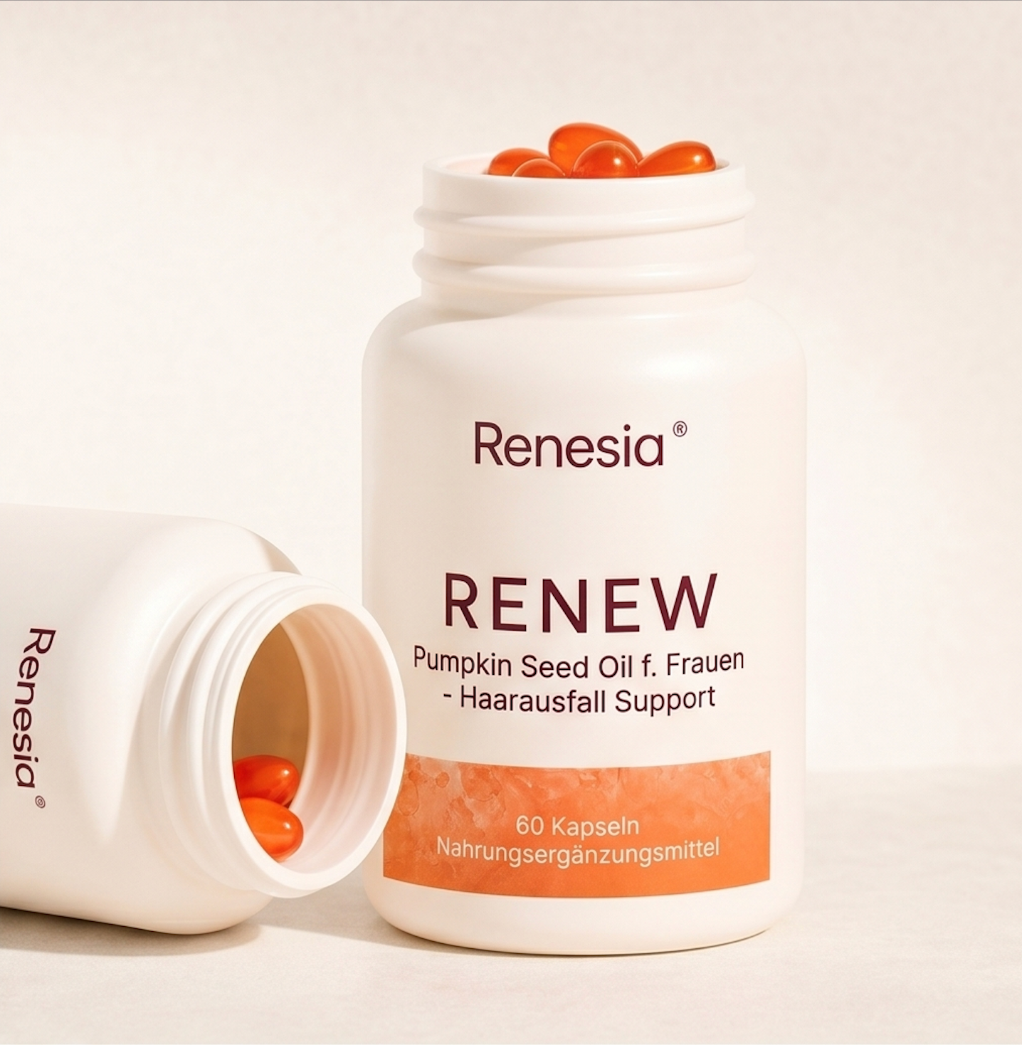 Renesia Pumpkin Seed Oil 2,000mg with Saw Palmetto & Lycopene