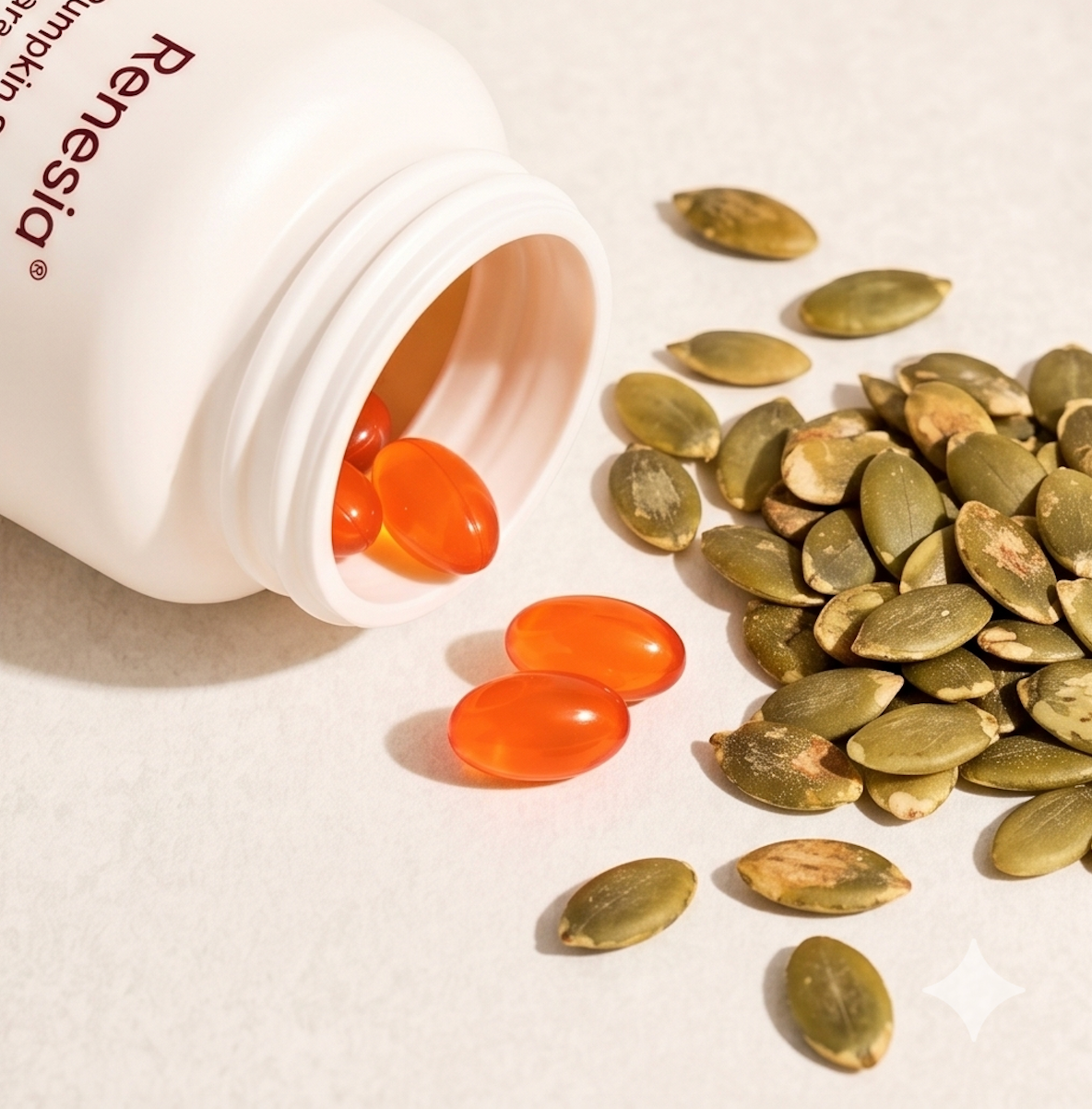 Renesia Pumpkin Seed Oil 2,000mg with Saw Palmetto & Lycopene
