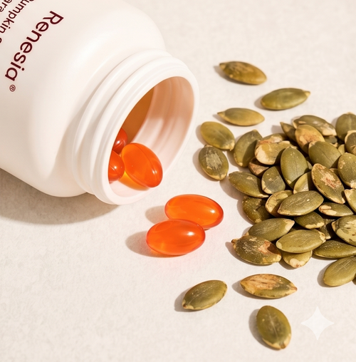 Renesia Pumpkin Seed Oil 2,000mg with Saw Palmetto & Lycopene